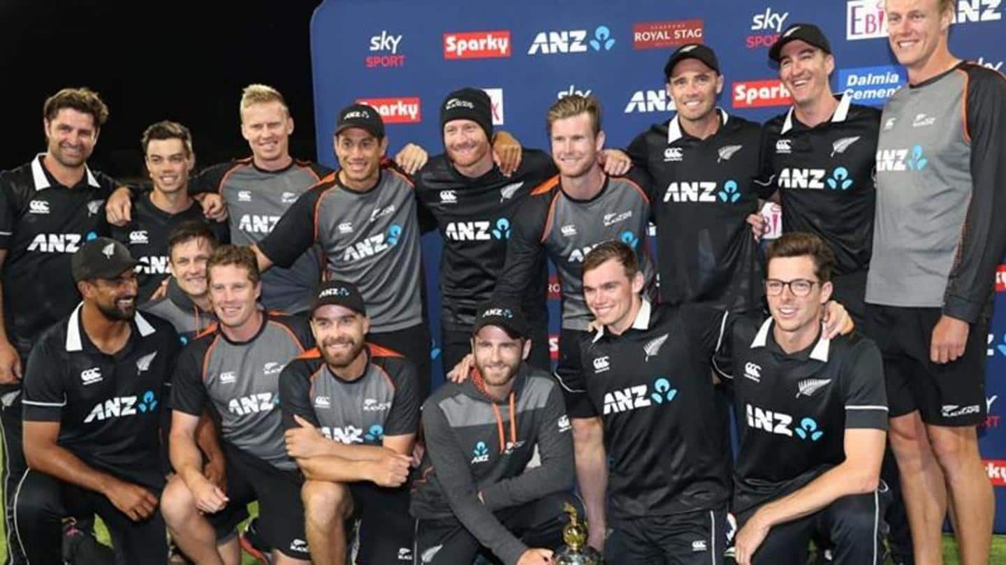 New Zealand dethrone England to become number one ODI side