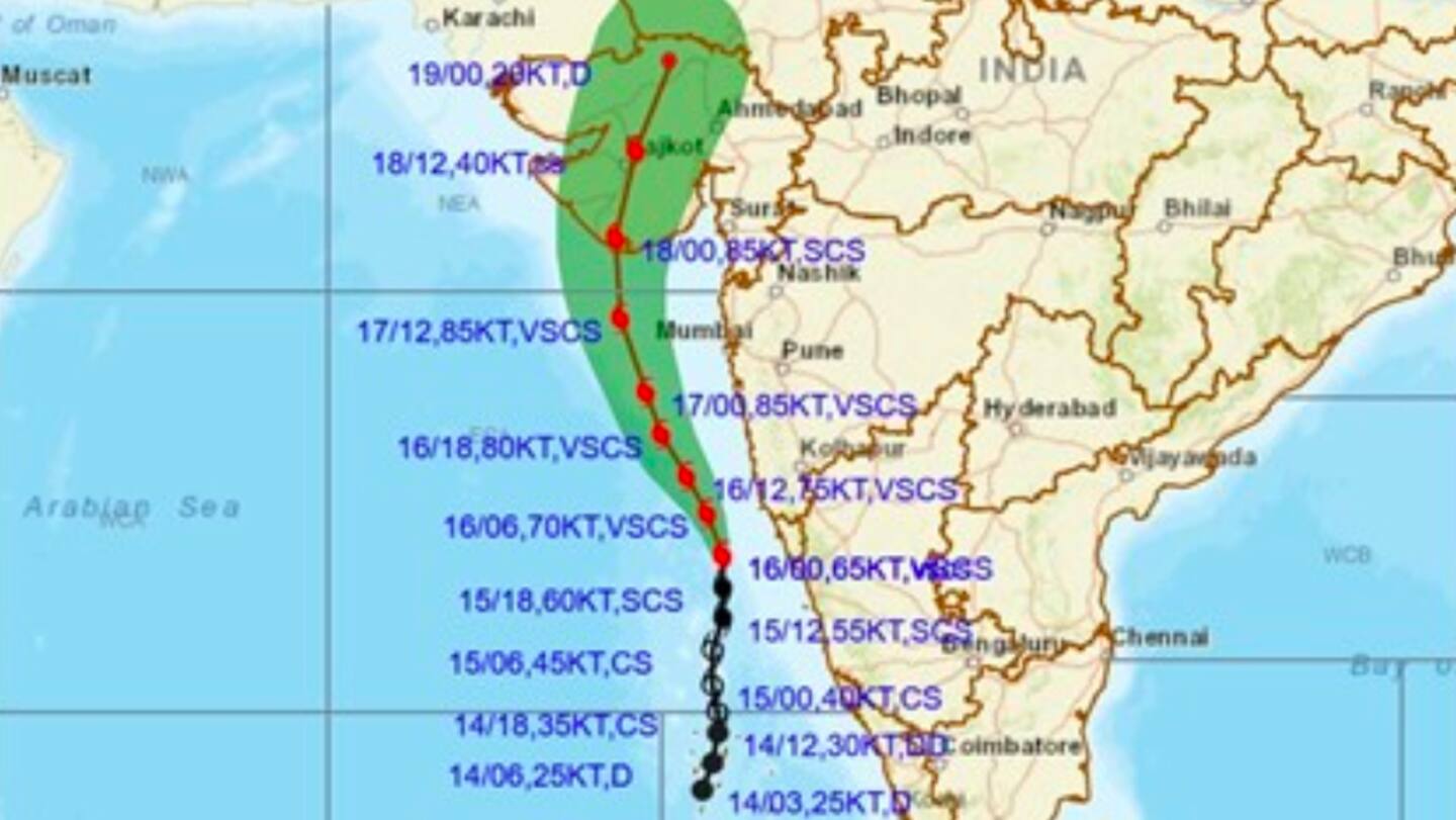 Tauktae likely to pass Mumbai coast later today Tauktae likely to pass Mumbai coast later today