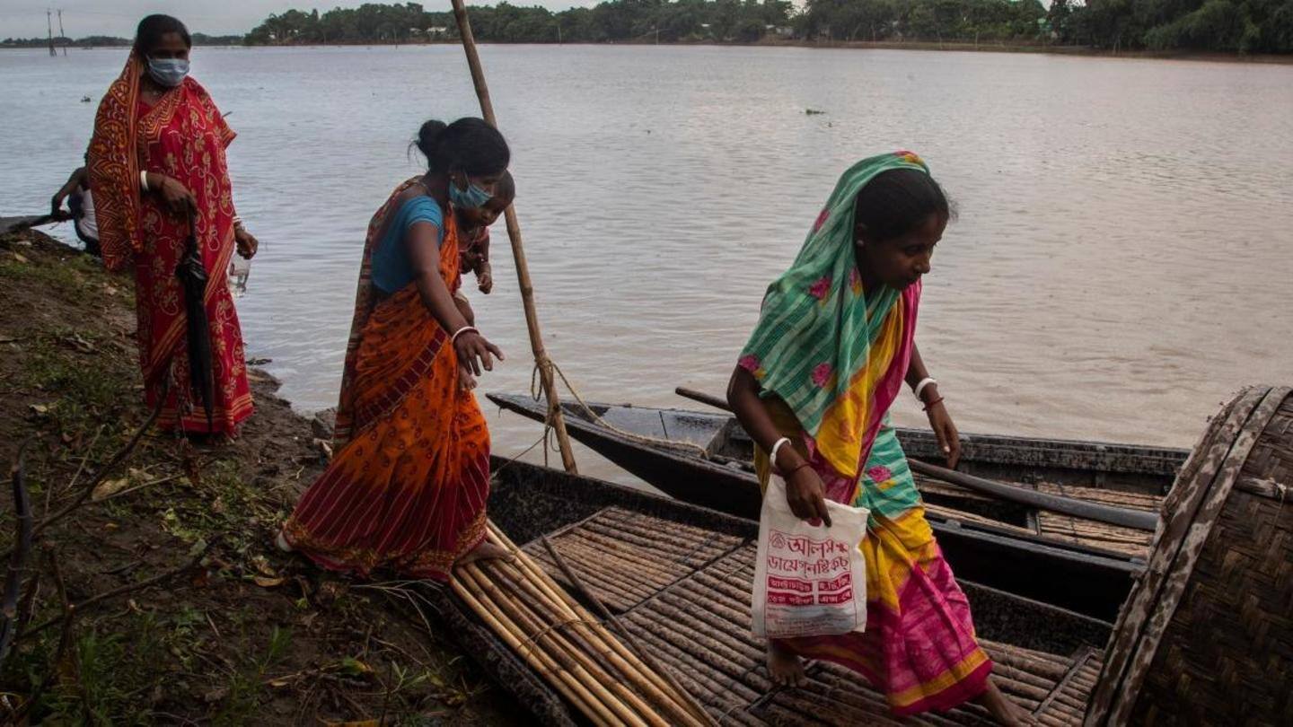 Nearly 110 families were shifted to safer places: Official Nearly 110 families were shifted to safer places: Official