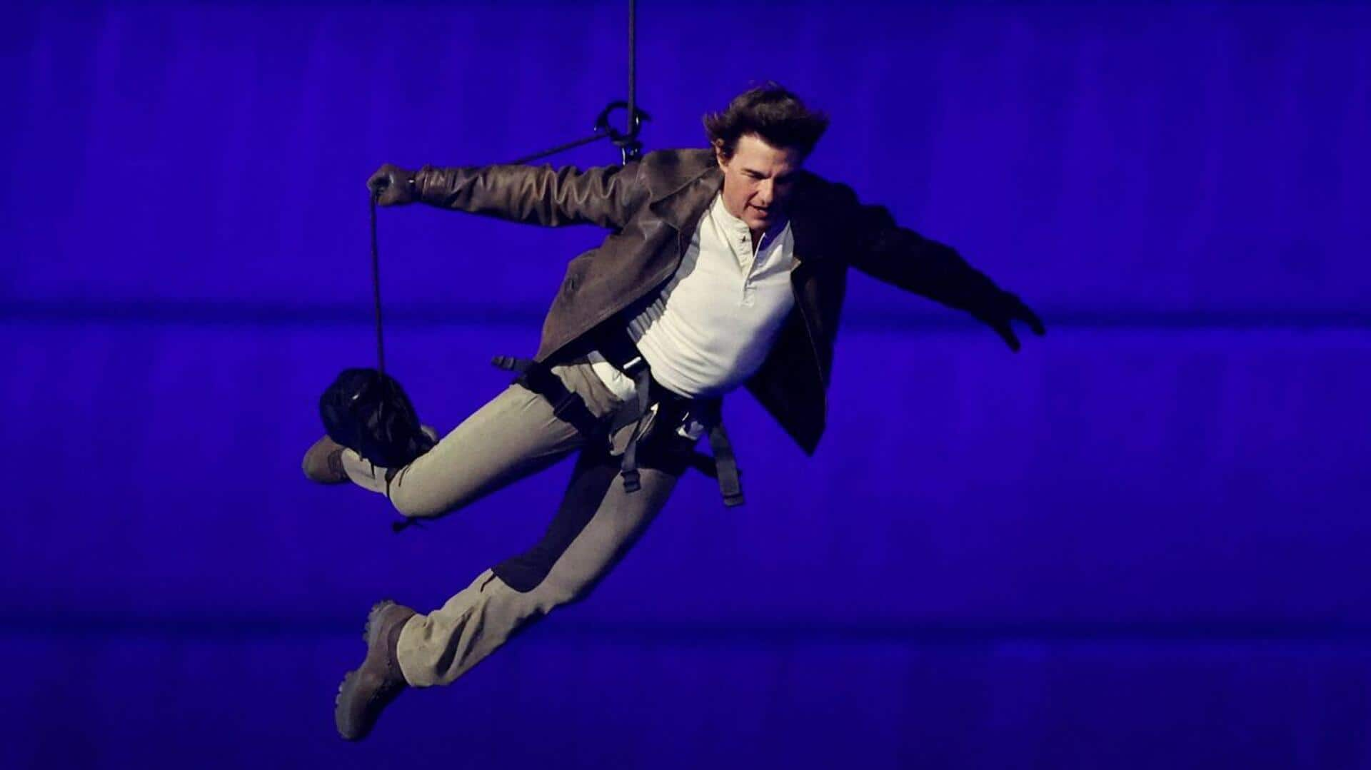 Can you guess Tom Cruise's paycheck for insane Olympic stunt