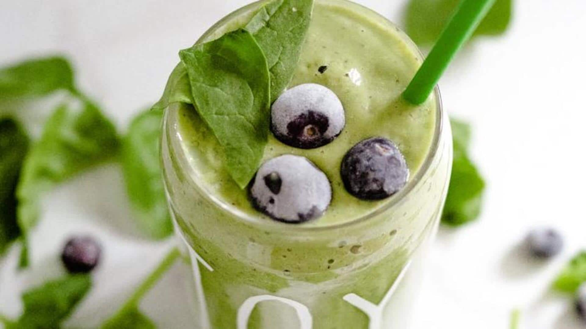 Boost your iron levels with spinach smoothie recipes