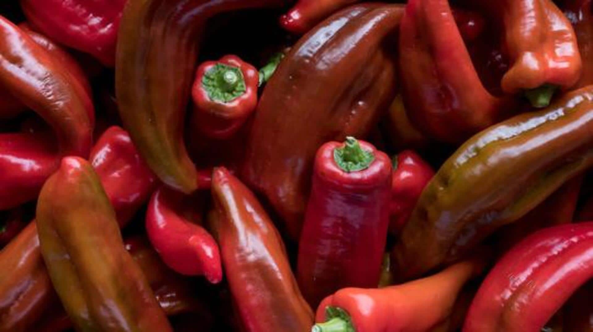 Try these dishes featuring red pepper 