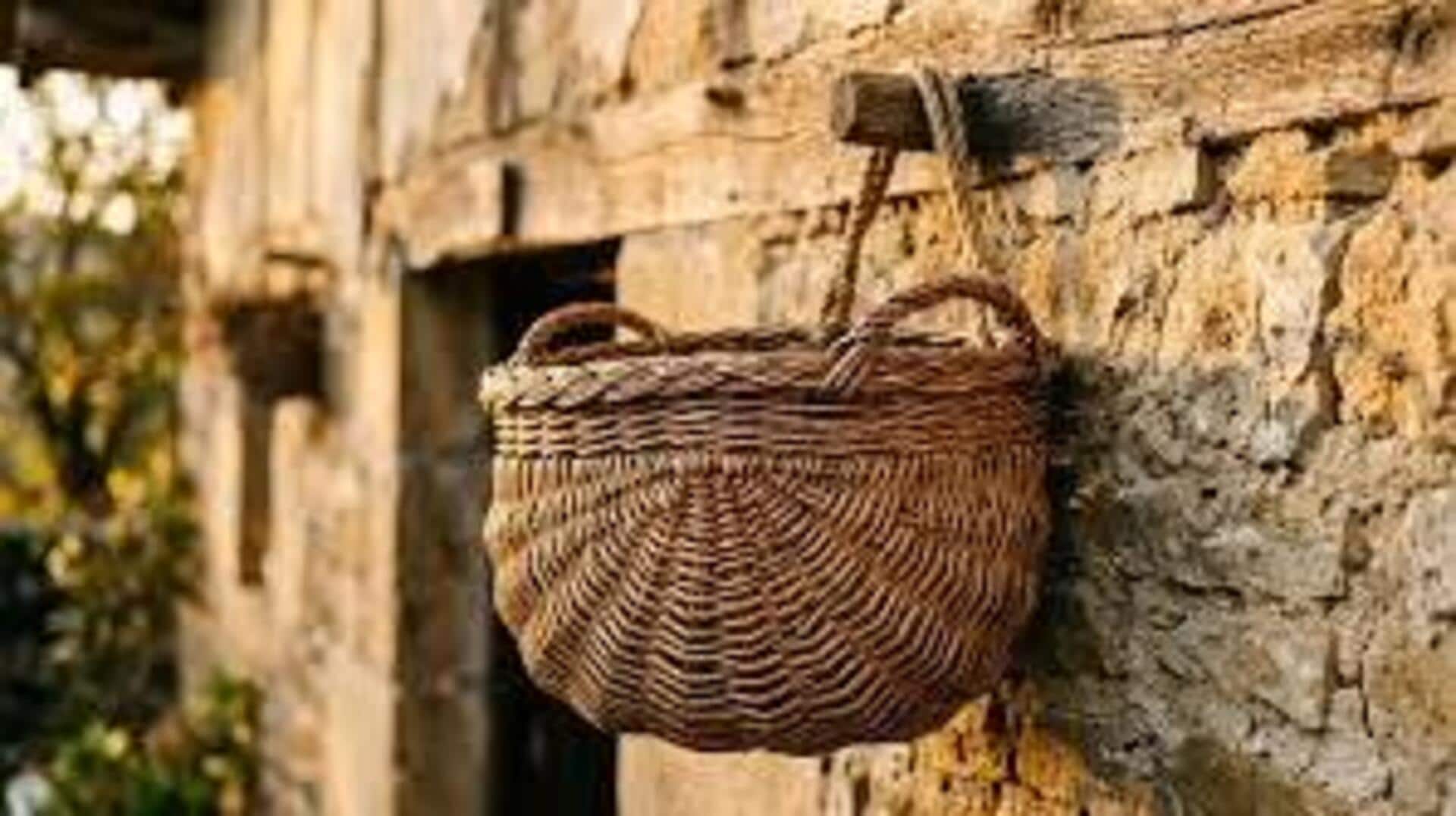 DIY: How to make sisal baskets