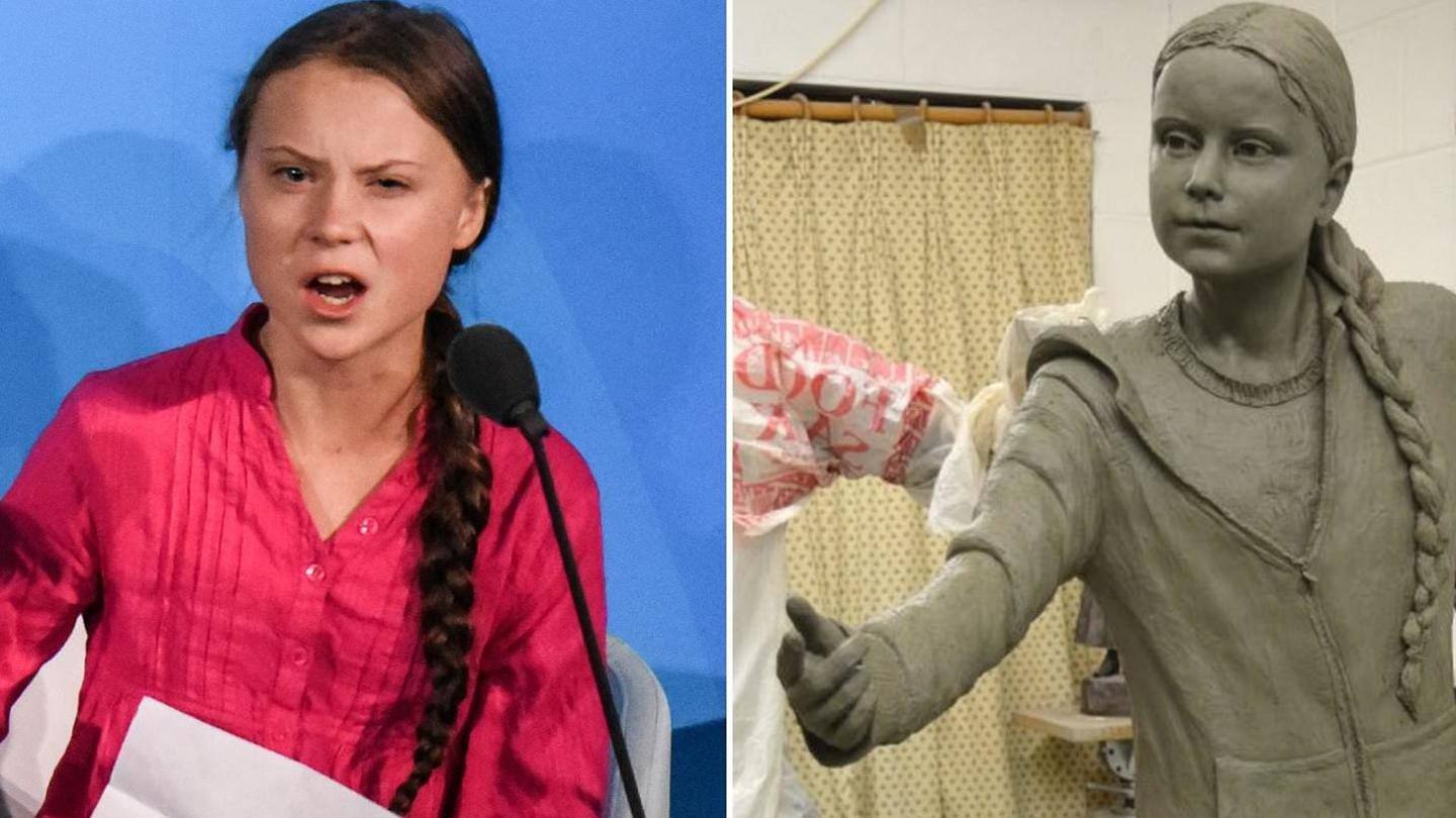 British university draws criticism over life-sized Greta Thunberg statue