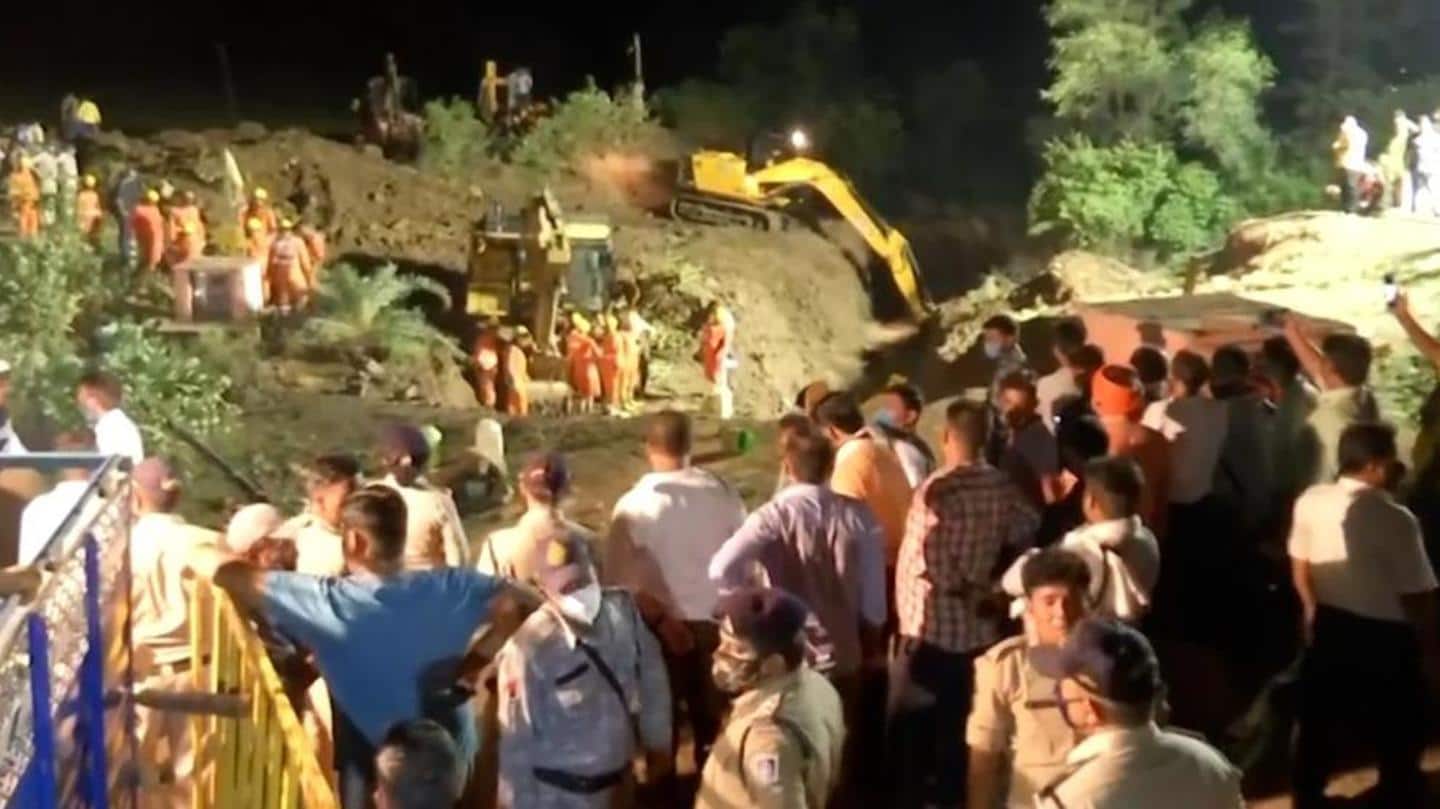 MP well collapse: Three bodies retrieved; search operation on