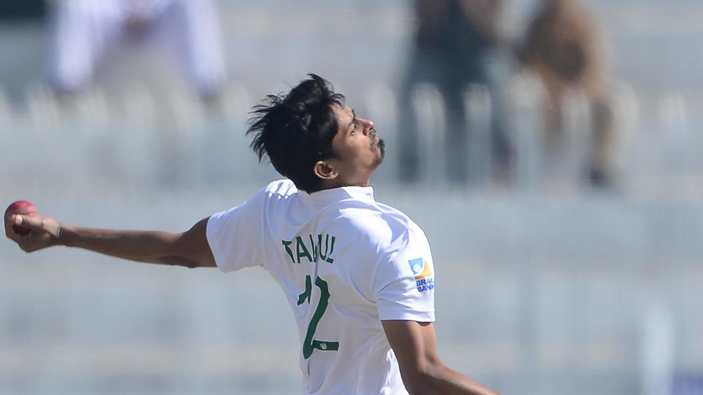 Taijul shines for Bangladesh Taijul shines for Bangladesh