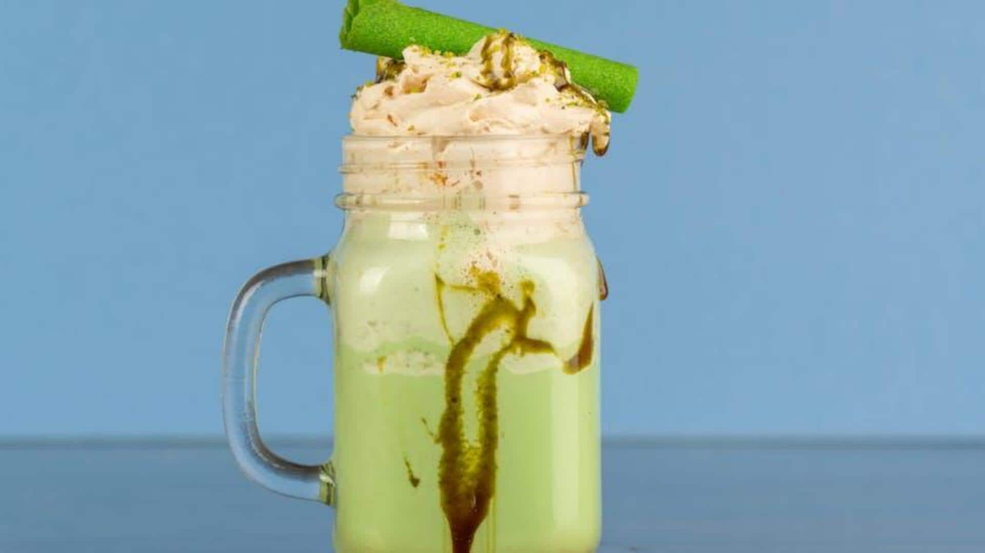 Kickstart your day with matcha oil-powered smoothies