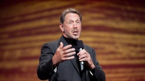 Oracle co-founder Larry Ellison is now world's 2nd richest person