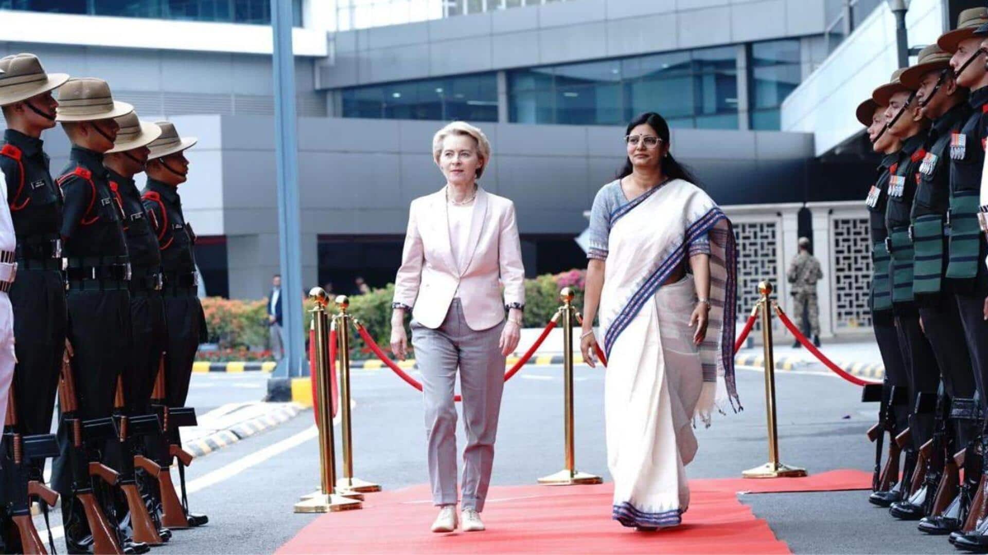 Republic Day 2026: European Commission chief arrives in Delhi