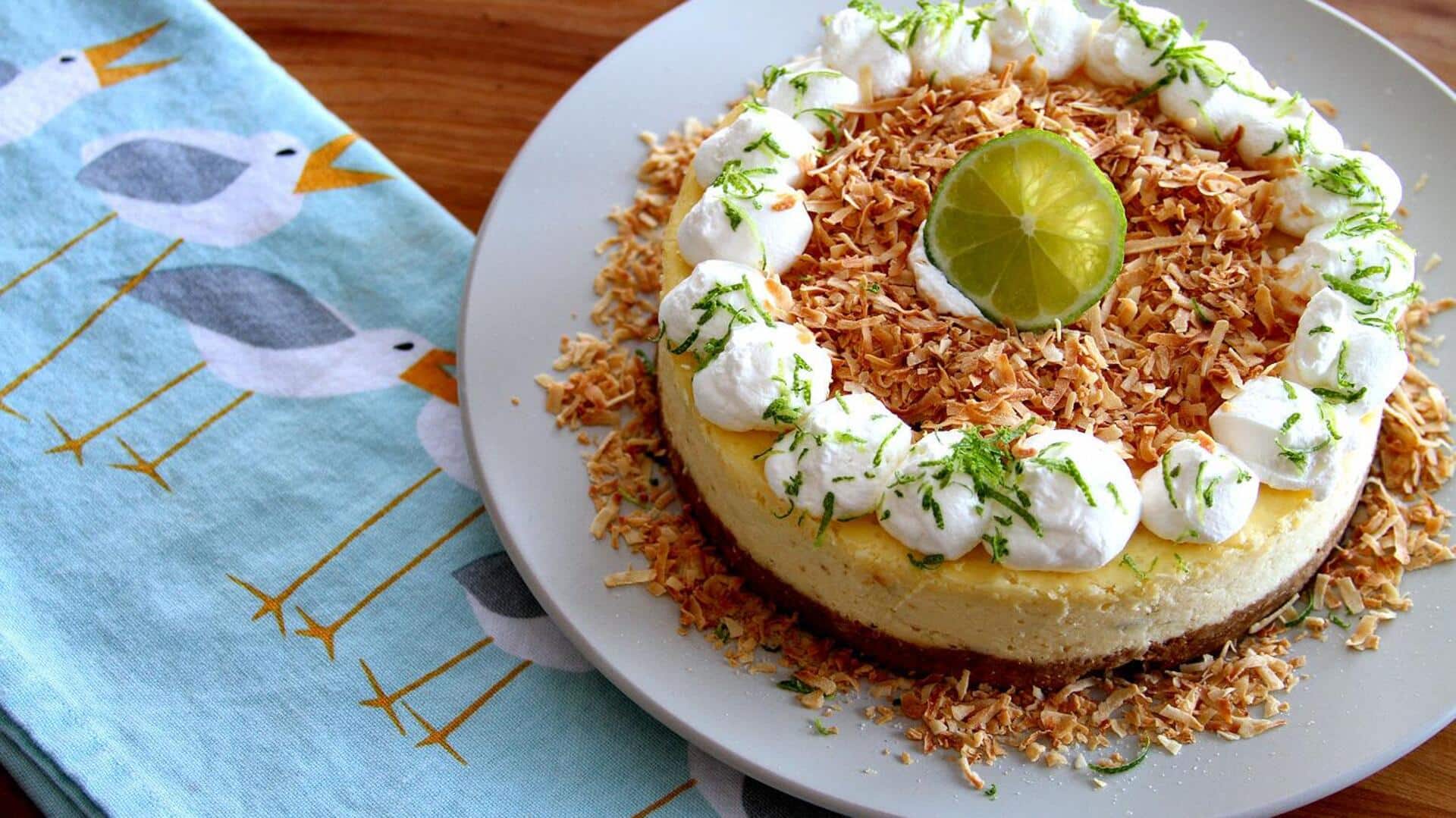 These coconut and lime desserts will make you go 'mmm...'