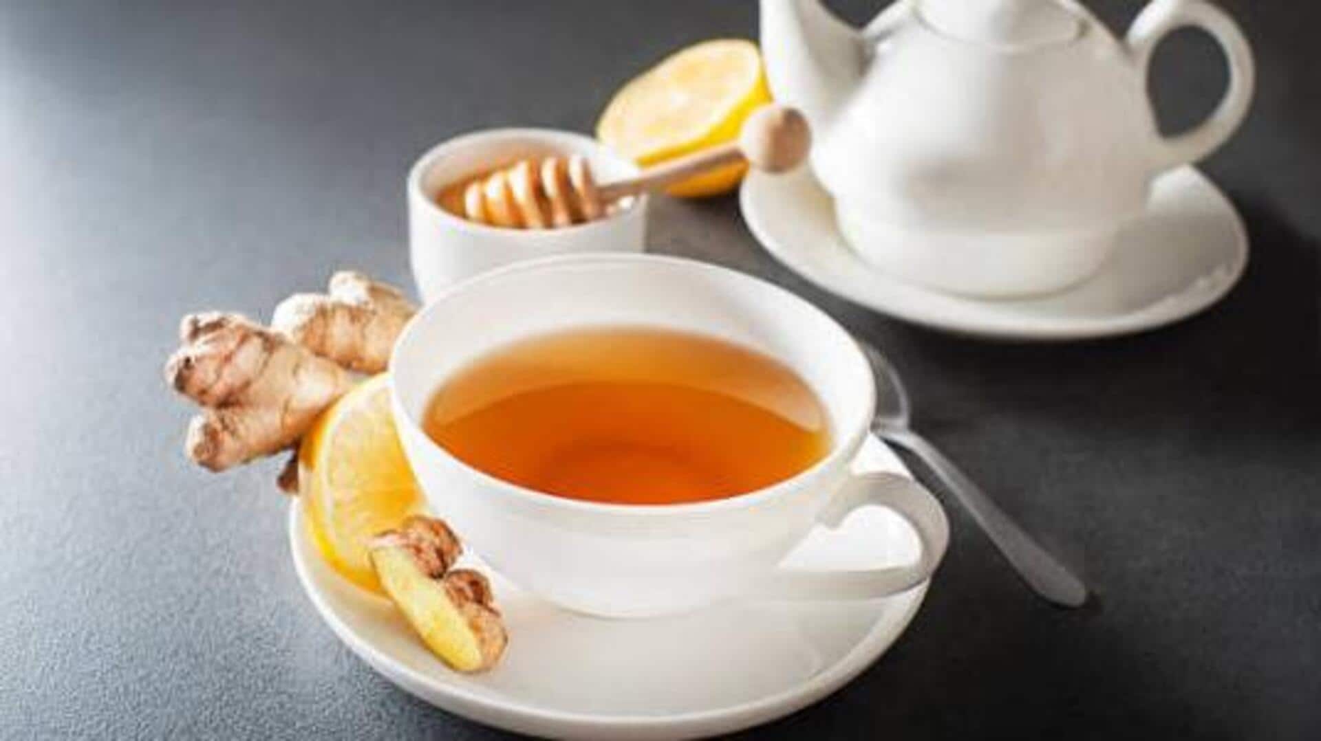 Struggling with cramps? Sip on ginger tea