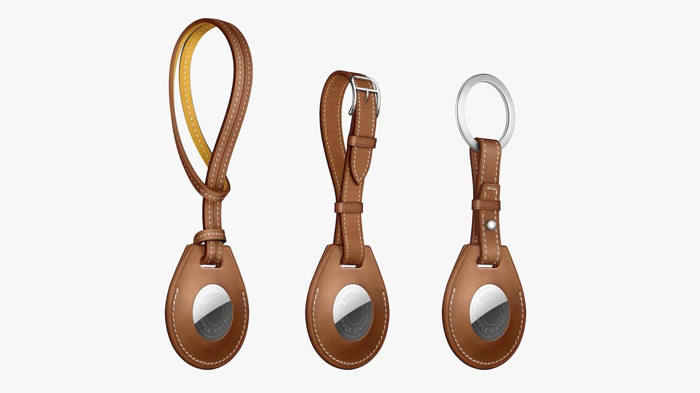Apple continues its partnership with Hermès for AirTag accessories Apple continues its partnership with Hermès for AirTag accessories