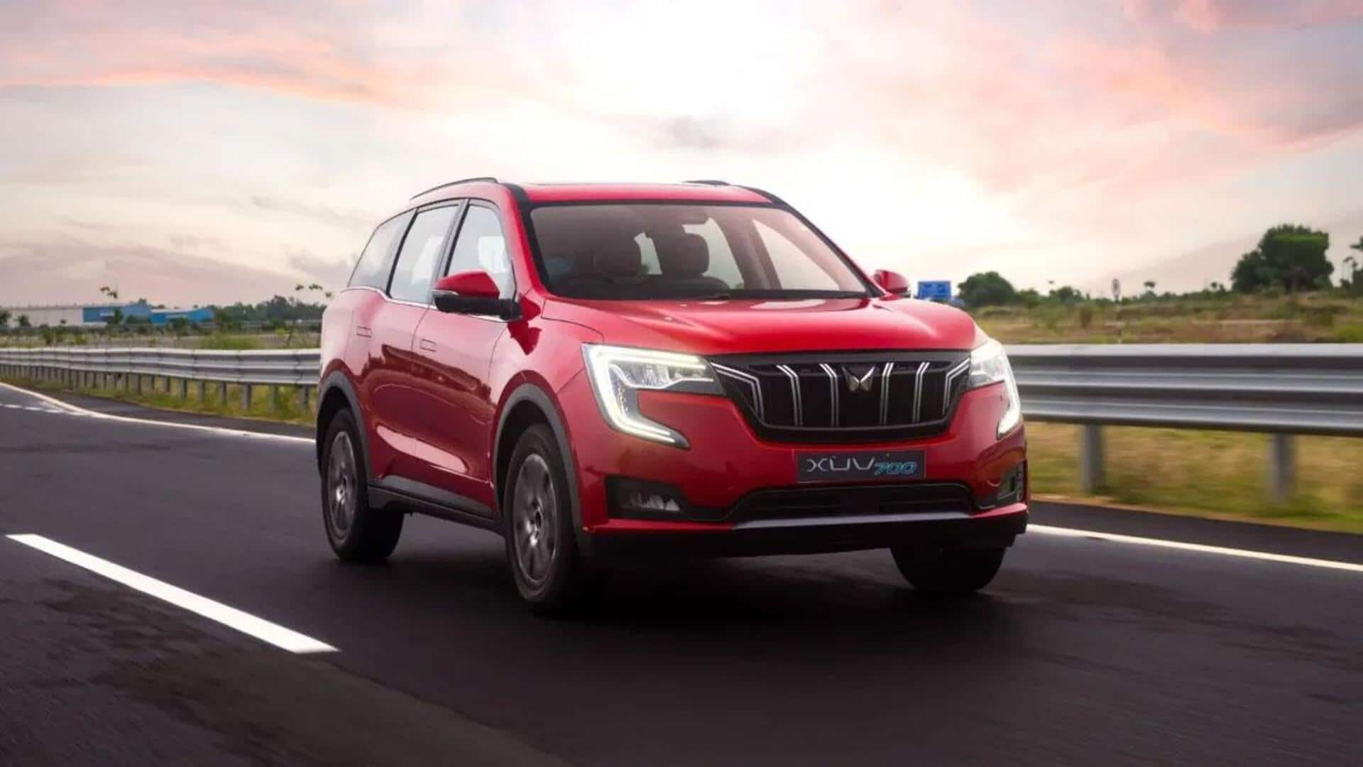 Mahindra XUV700 Blaze Edition set to launch at ₹24.24 lakh