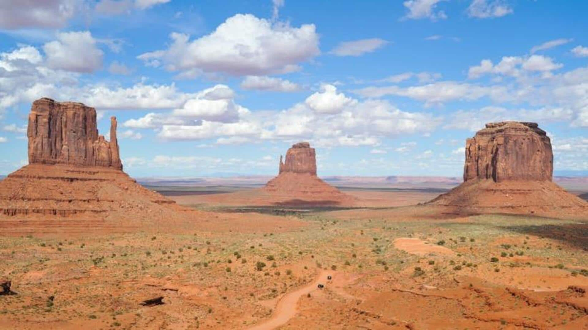 Journey through time in Monument Valley, USA