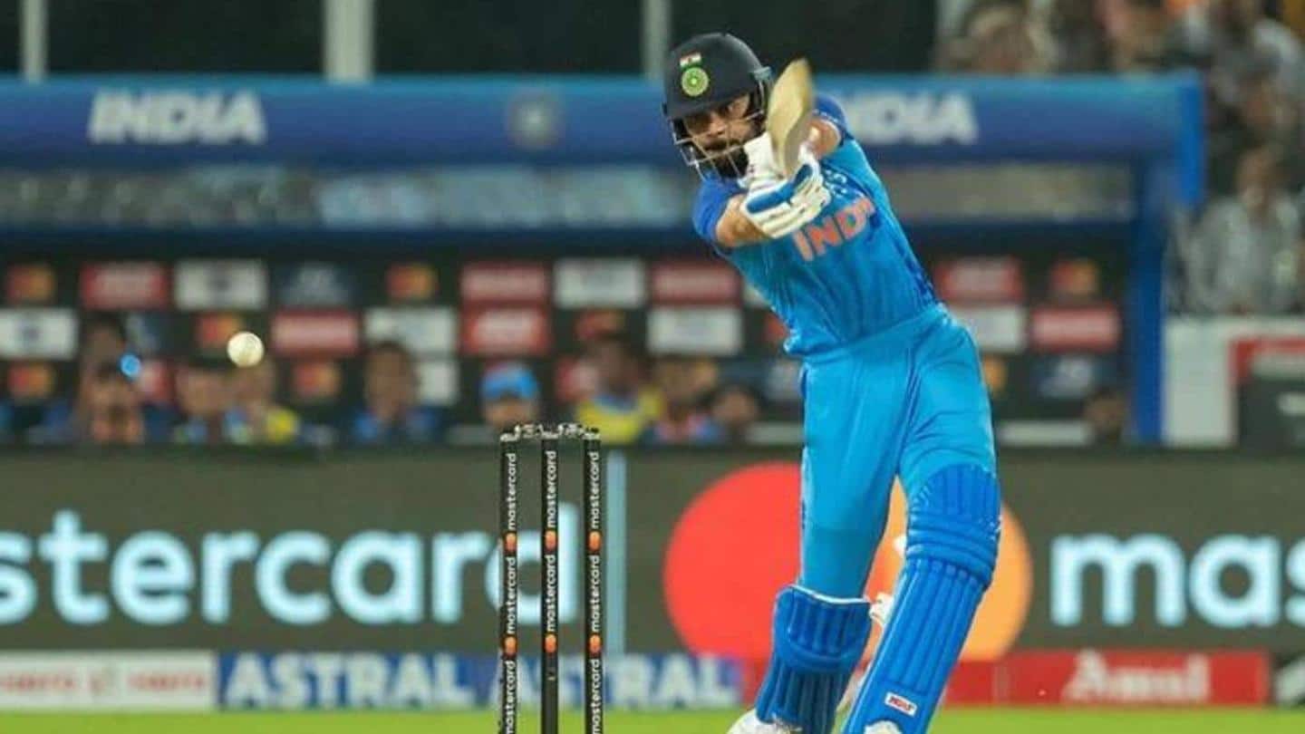 Virat Kohli becomes first Indian to surpass 11,000 runs (T20s)