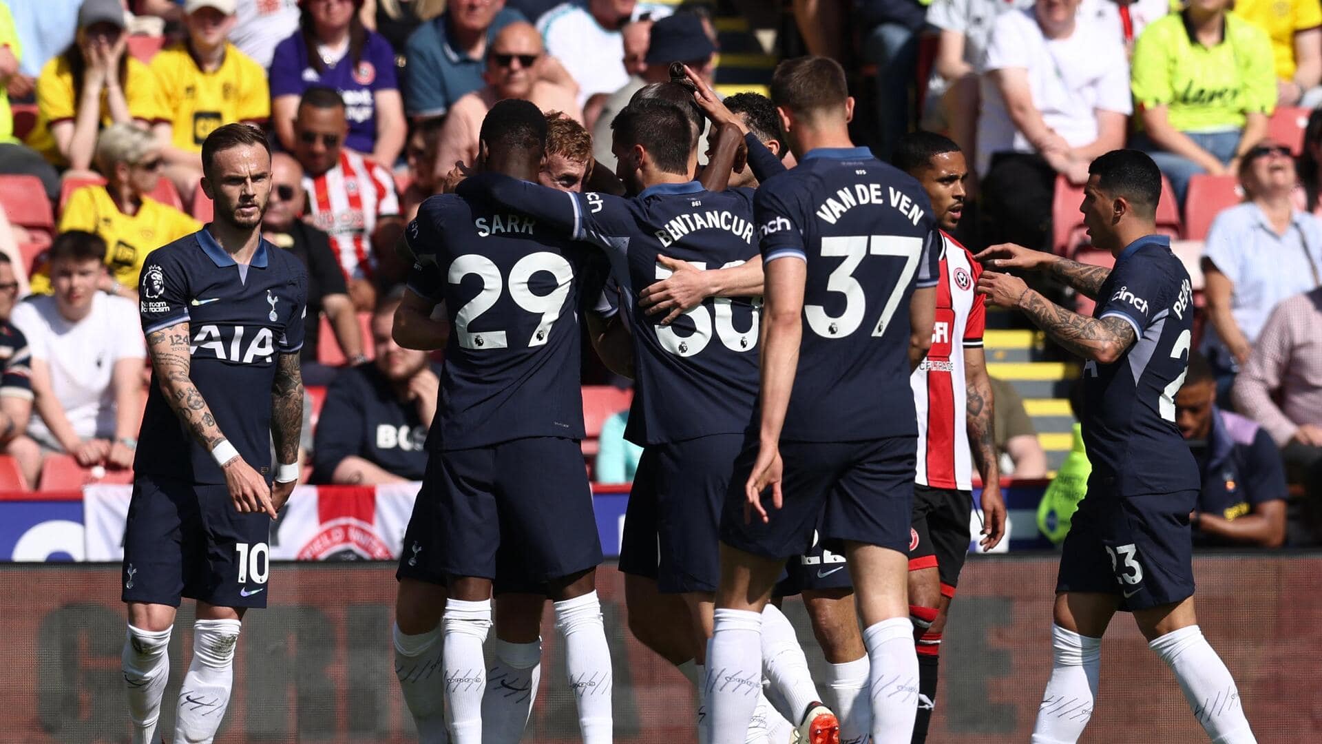 Premier League: Tottenham and Chelsea book European berths; Newcastle wait