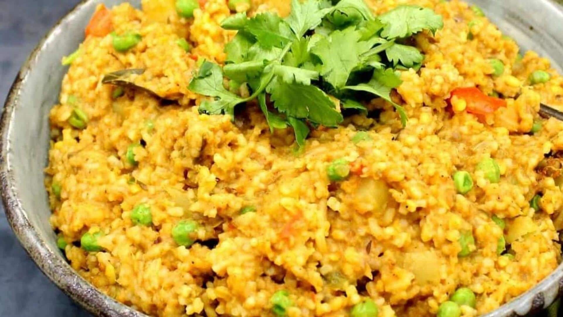 Start your day with these quick Indian khichdi variations