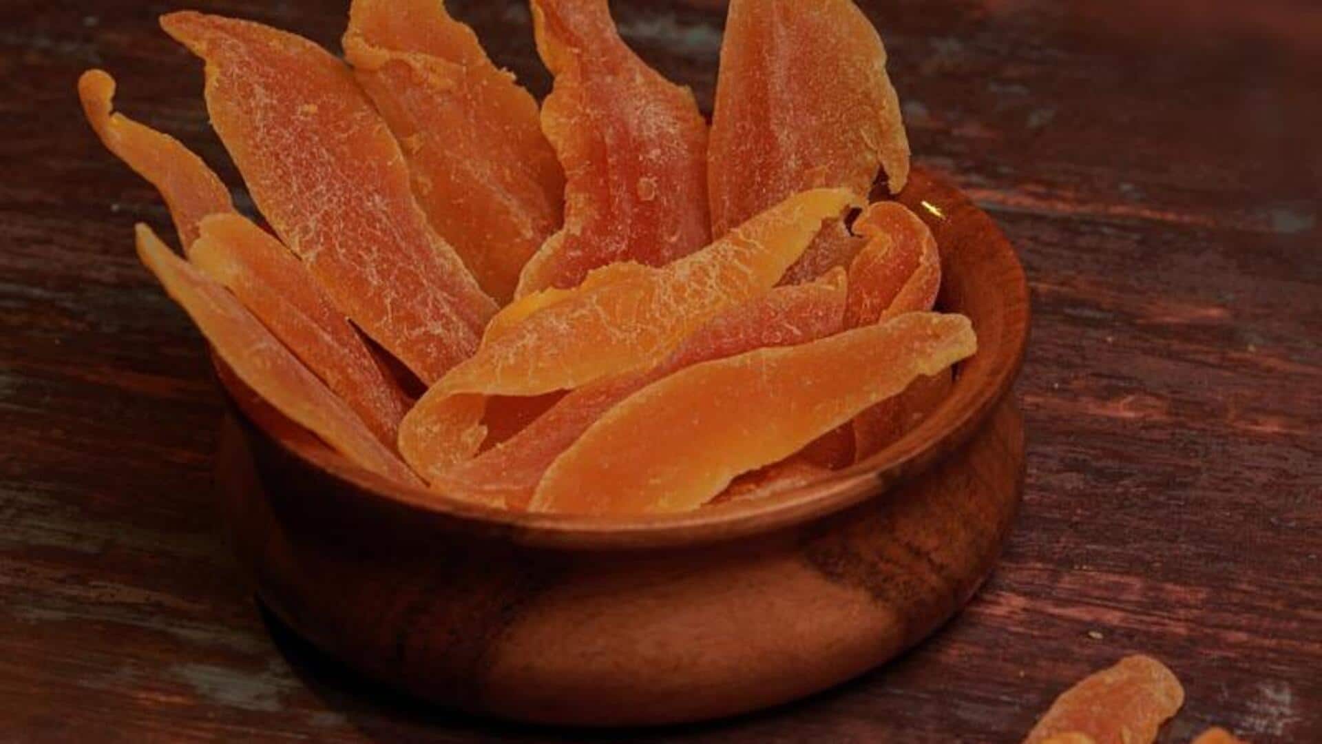 Craving sugar? Try dried mango slices as a sweet fix Craving sugar? Try dried mango slices as a sweet fix