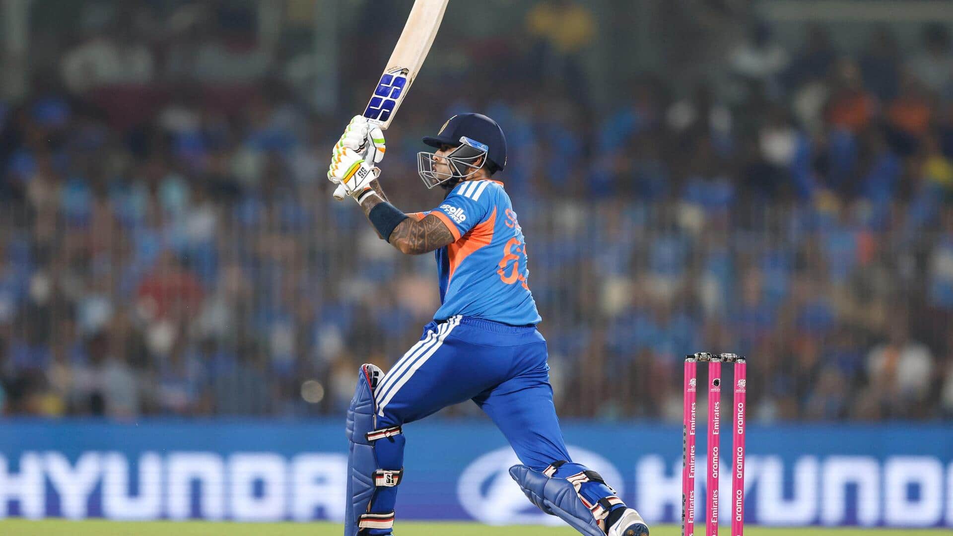 Suryakumar Yadav boasts four T20I half-centuries vs WI: Key stats 