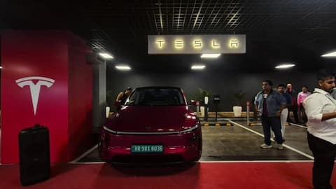 Tesla opens North India's first in-mall EV charging station