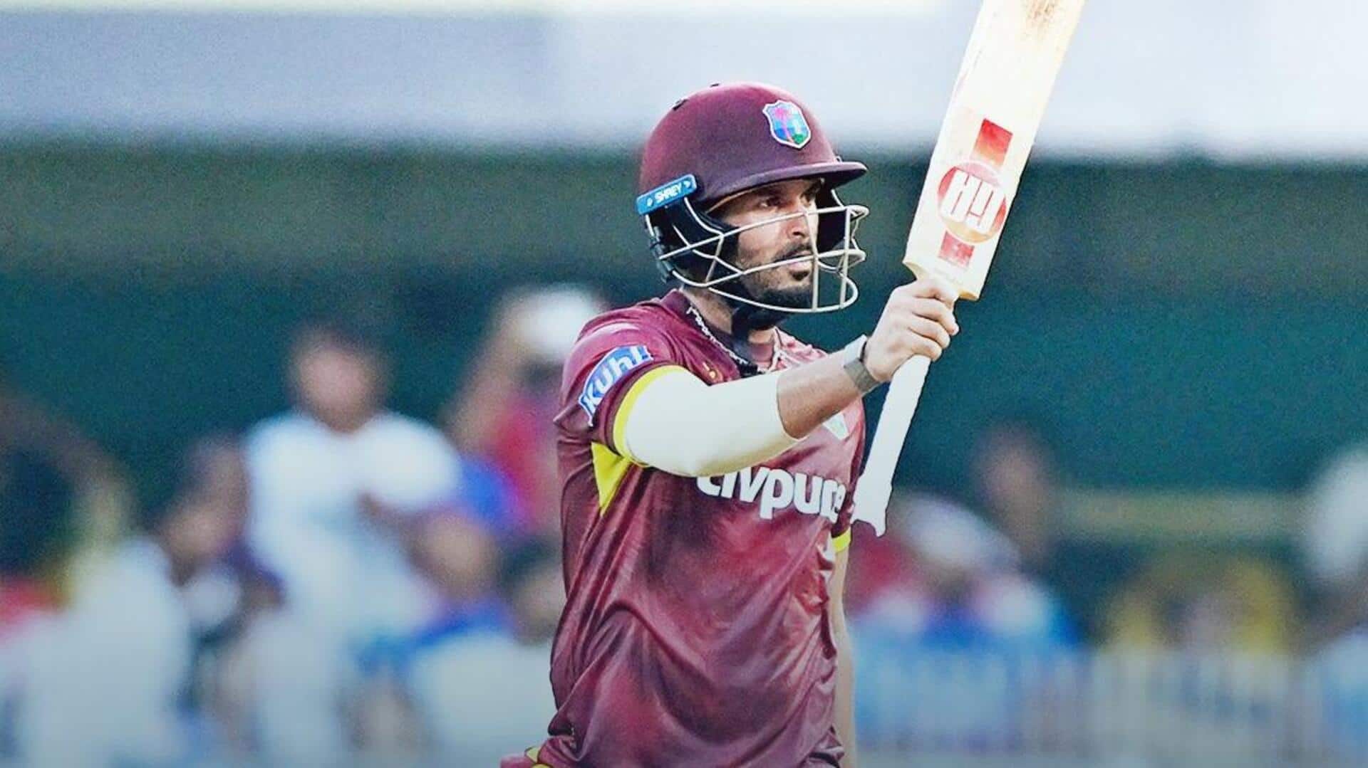 WI's Amir Jangoo slams his second ODI ton: Key stats
