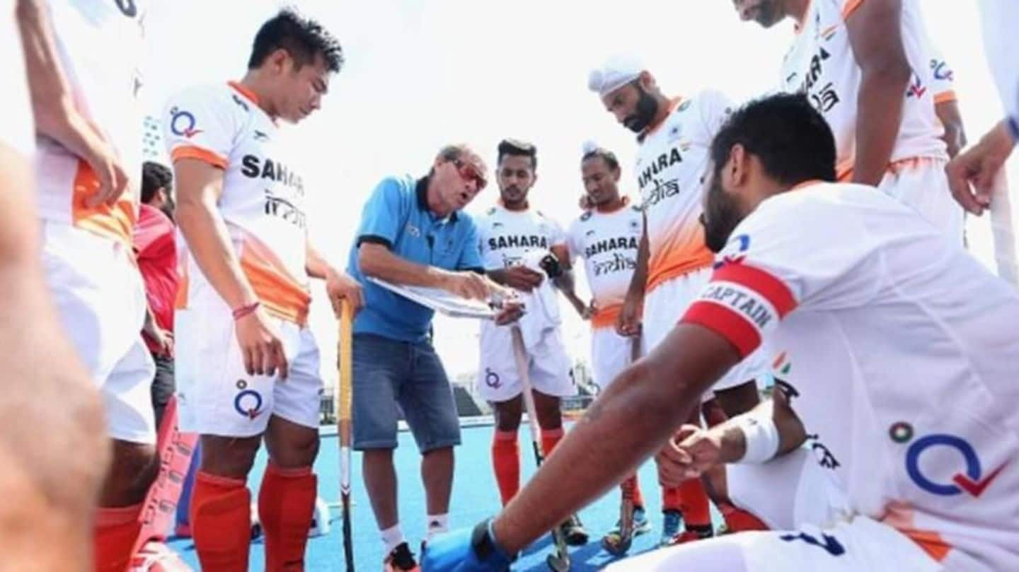 Roelant Oltmans sacked as Indian hockey team's coach