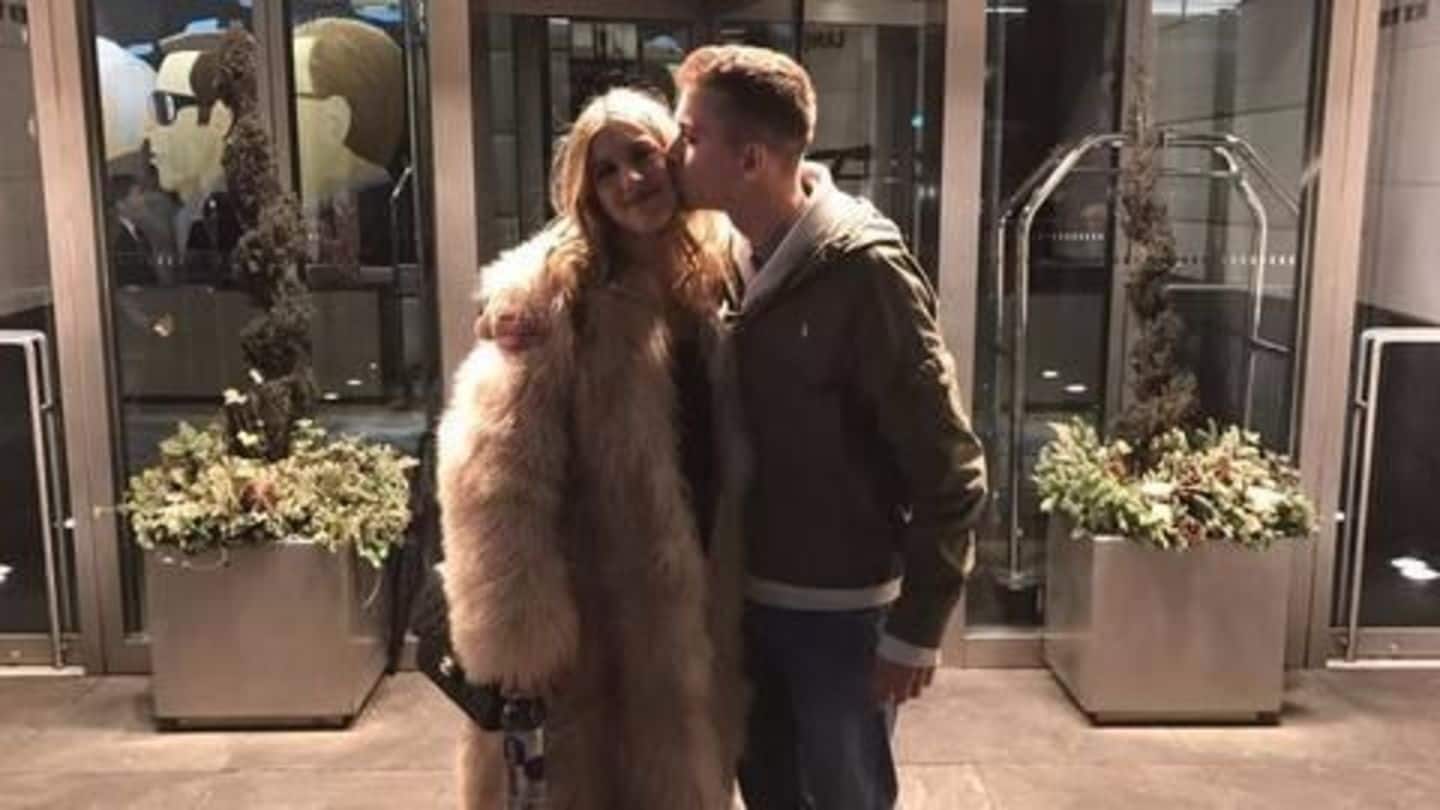 Genie Bouchard honours her Super bowl bet with a date
