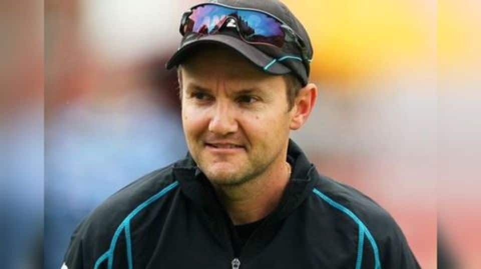 New Zealand coach Mike Hesson bats for the T20Is