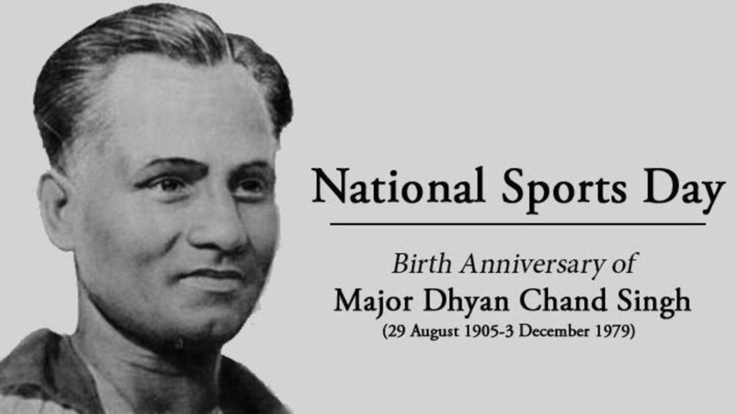 It's National Sports Day, the birth anniversary of Dhyan Chand