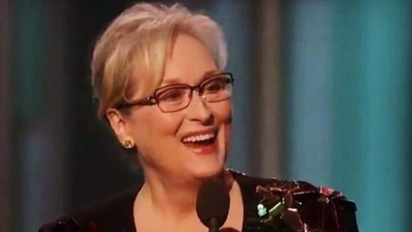 Meryl Streep lambasts Donald Trump