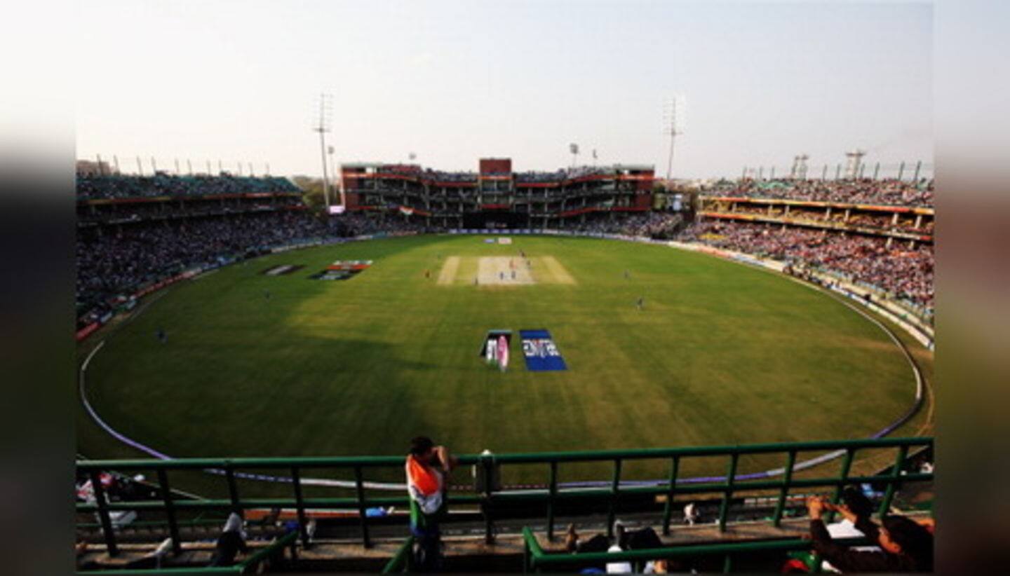 Change in Delhi's opening home match yet again Change in Delhi's opening home match yet again
