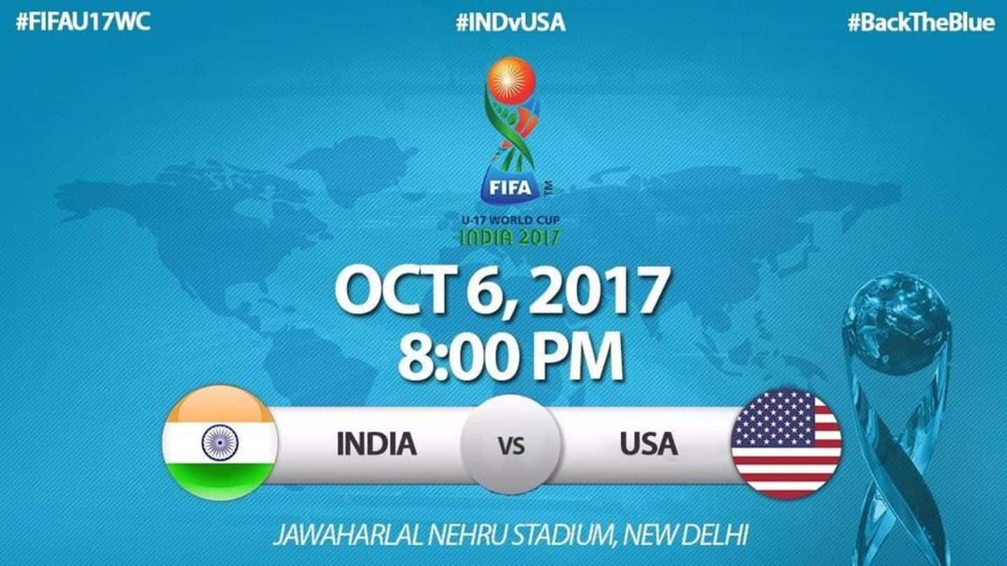 India take on USA in a tough World Cup opener
