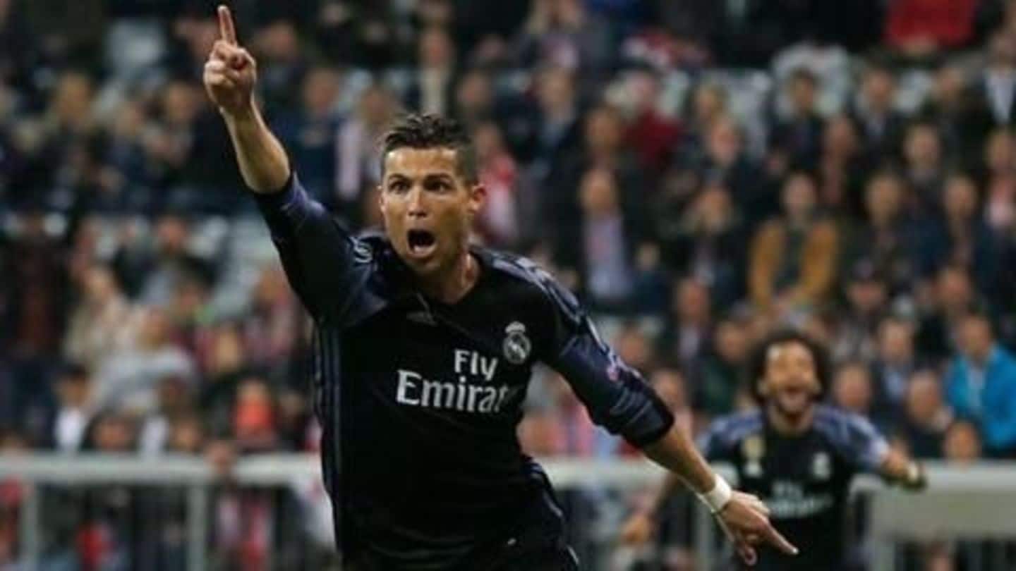 Advantage Real Madrid, as Ronaldo strikes twice against Bayern Munich