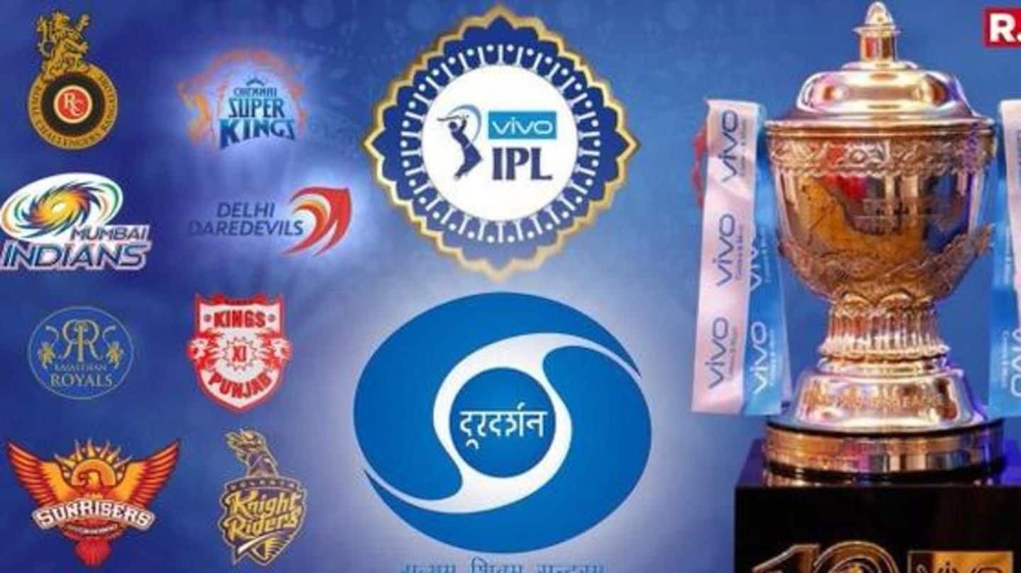IPL 2018: Key matches to be broadcast on Doordarshan