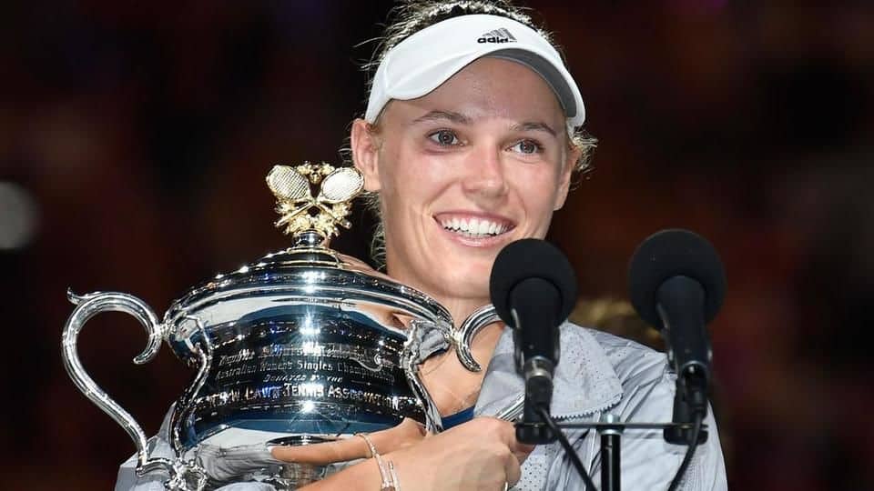 Caroline Wozniacki is the new Australian Open champion