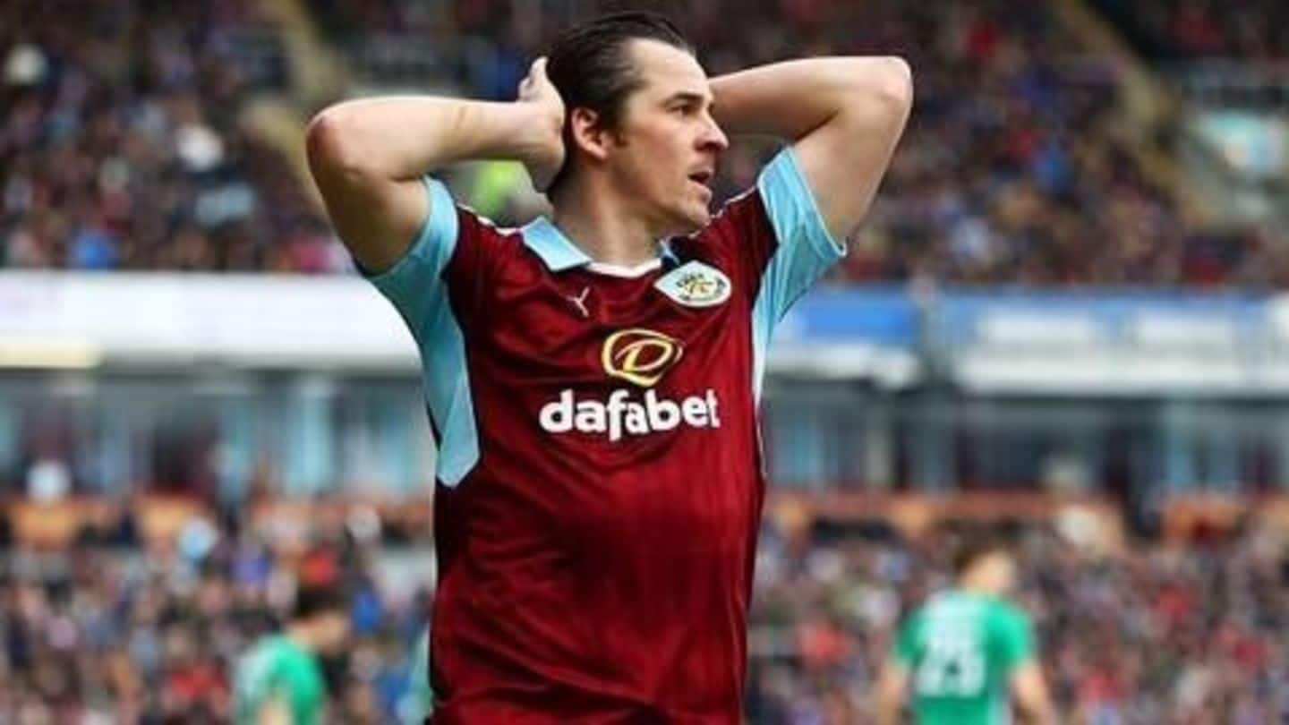 Burnley player Joey Barton handed 18-month football ban for betting