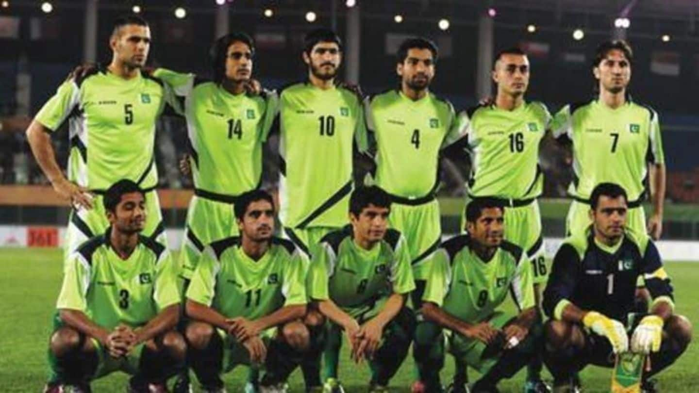 Pakistan handed suspension from international football by FIFA