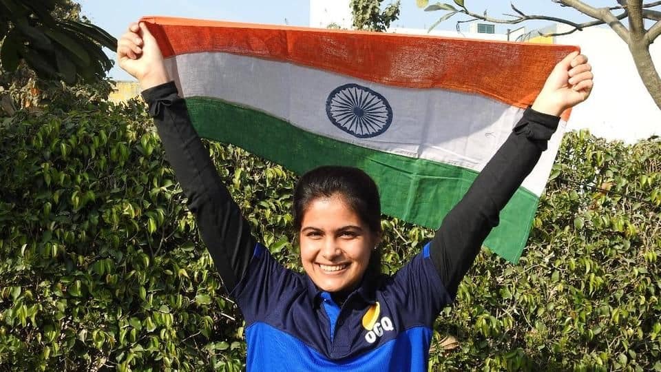 16-year-old Manu Bhaker clinches gold at the Shooting World Cup