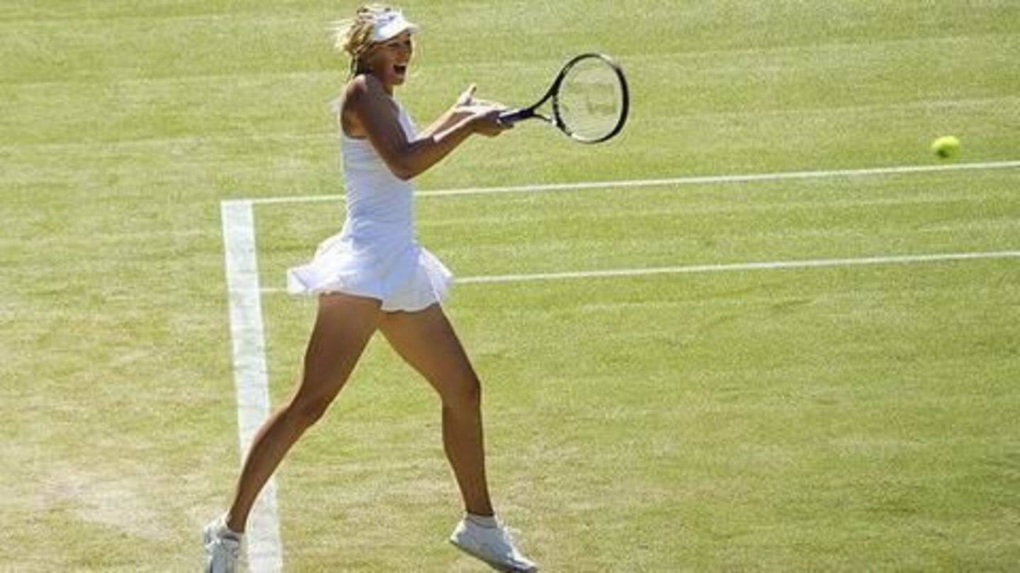 Maria Sharapova's Wimbledon qualification matches to be broadcast