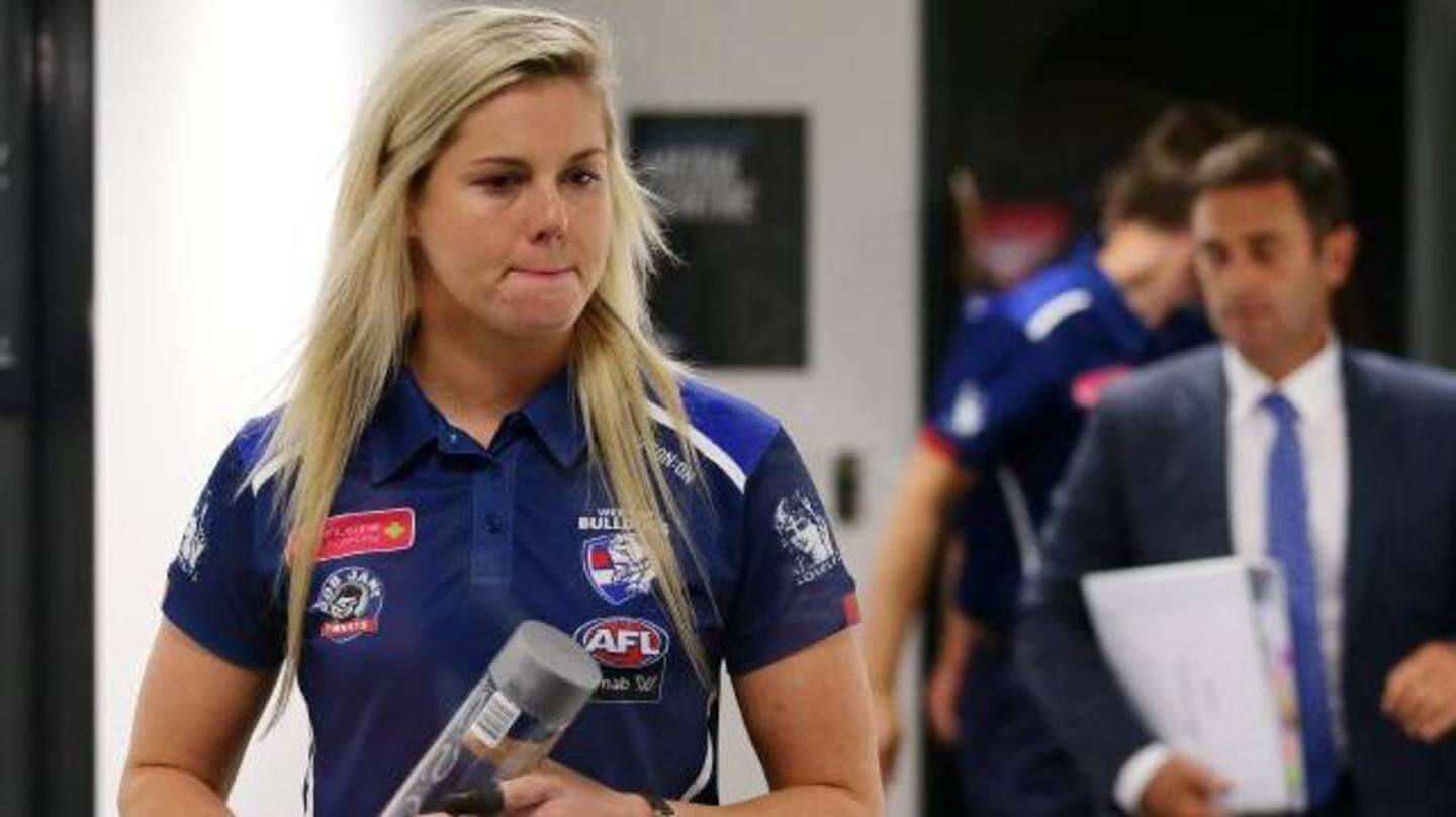 Australian Rules Football: Katie Brennan accuses AFL of gender discrimination