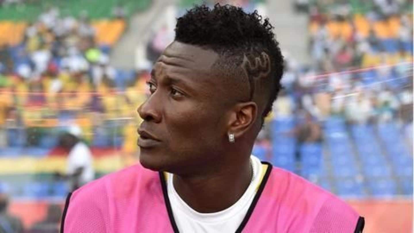 Ghanian footballer Asamoah Gyan guilty of 'unethical hair'