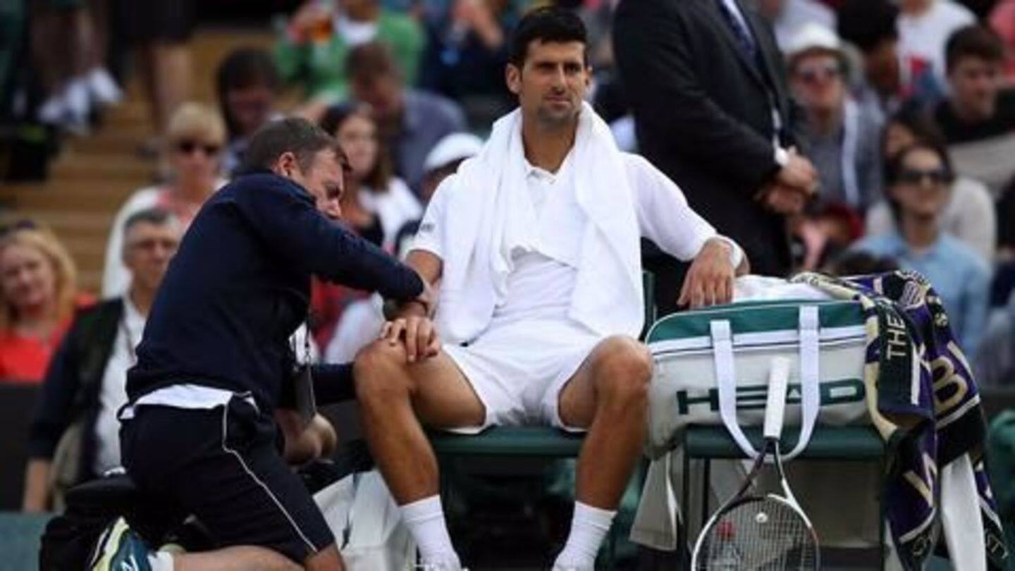 It's the end of season for Novak Djokovic