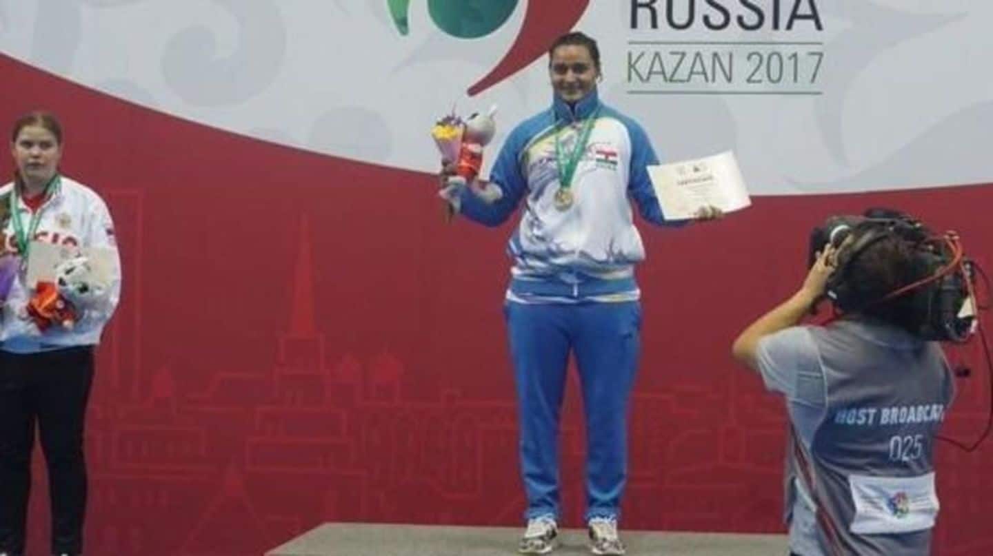 Pooja Kadian clinches gold for India in Wushu World Championships