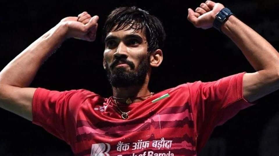 Kidambi Srikanth recommended for Padma Shri by former Sports Minister