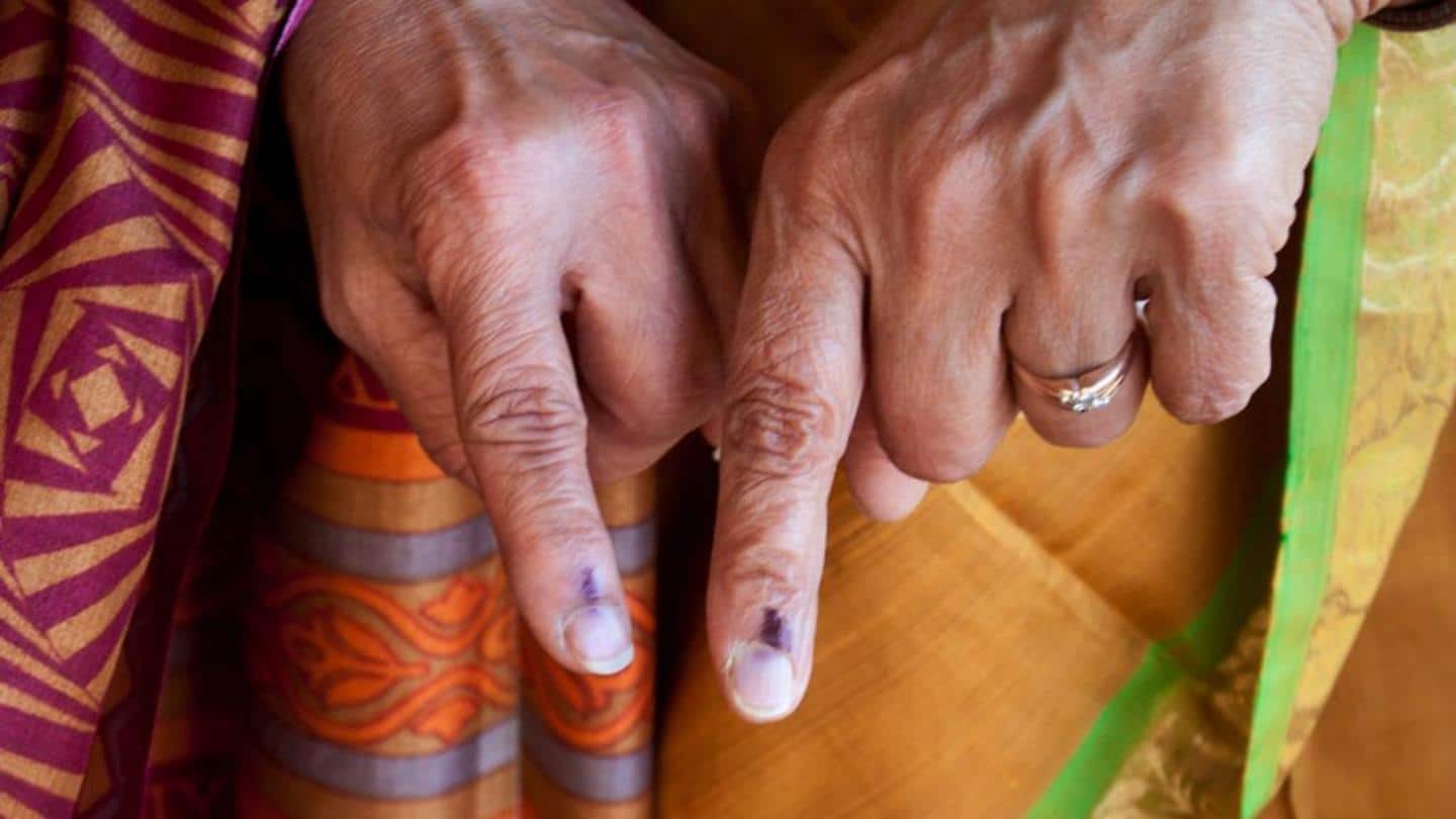 Districts covered in fourth phase of voting Districts covered in fourth phase of voting