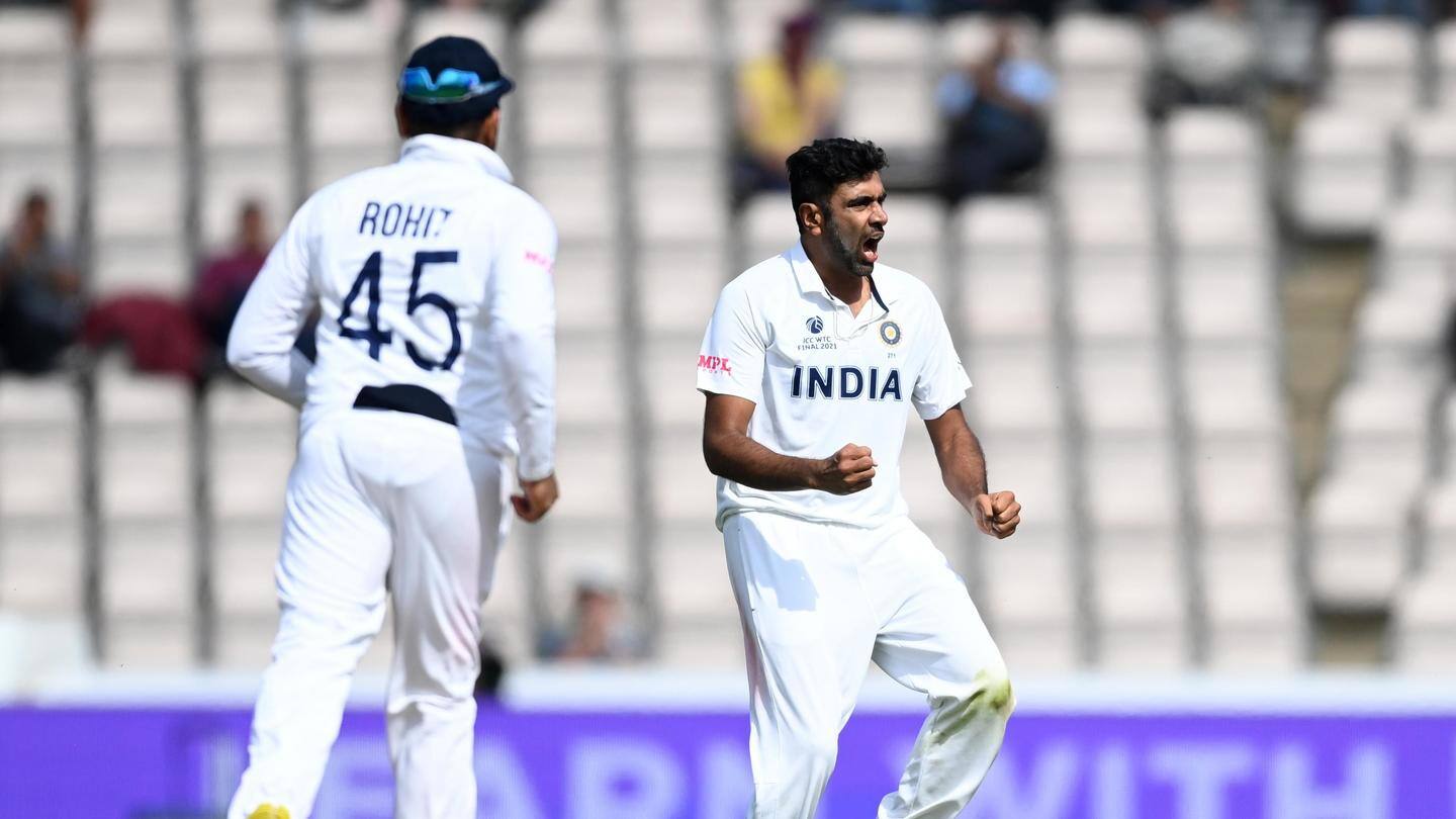 Ashwin gets past 50 scalps against NZ Ashwin gets past 50 scalps against NZ