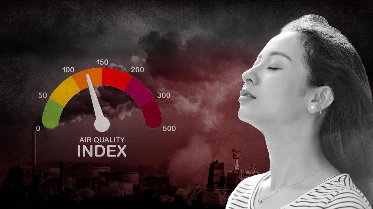 As AQI increases, use these tips to breathe better