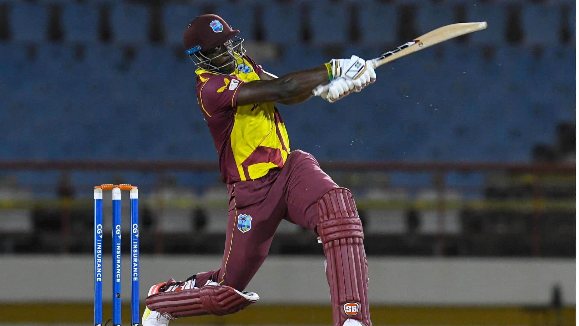 Andre Russell completes 1,000 T20I runs for West Indies: Stats
