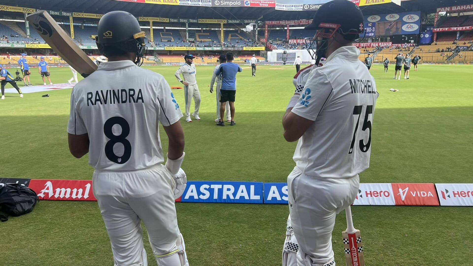 Bengaluru Test: New Zealand score 402 after bowling out India