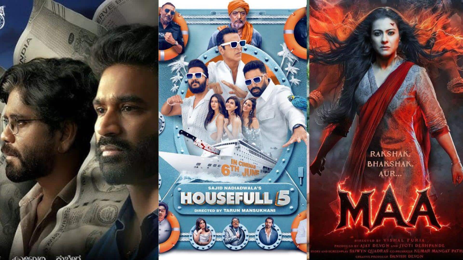 'Maa,' 'Housefull 5,' and more Indian movies releasing in June 'Maa,' 'Housefull 5,' and more Indian movies releasing in June